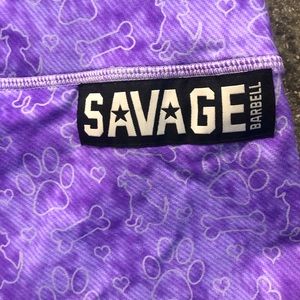 Savage Barbell spandex workout shorts